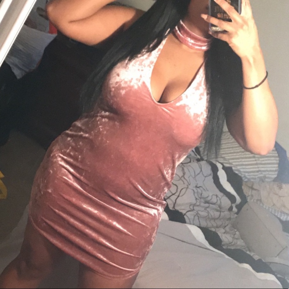 Pink Velcro Dress